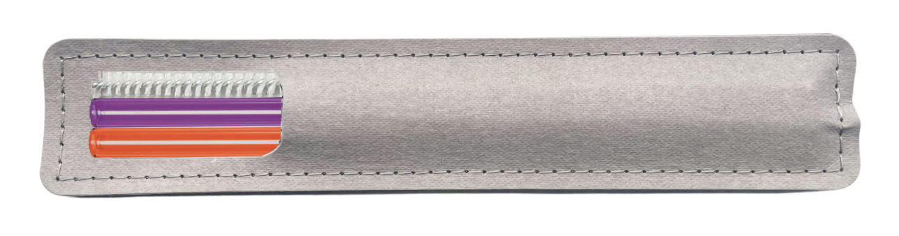 ecotaste - 2-er Trinkhalmset in Etui - Glas "Germany", inkl. Lasergravur