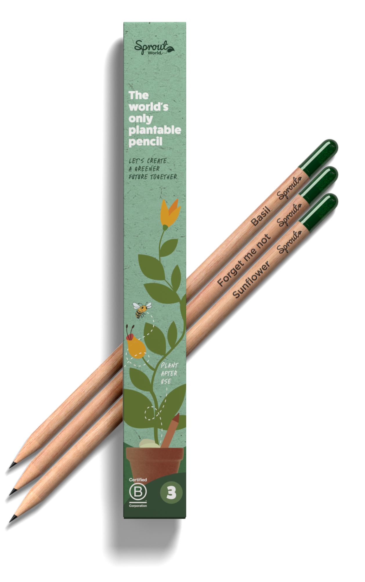 SPROUT Bleistift im 3-er Set