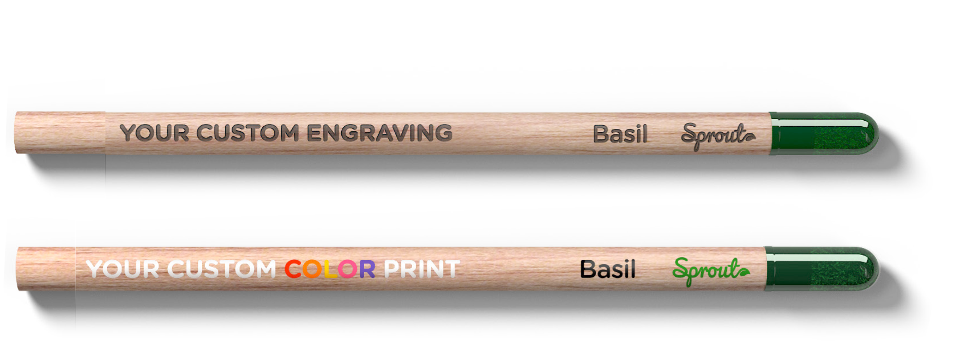 SPROUT Mini-Bleistift inkl. Ansteckkärtchen